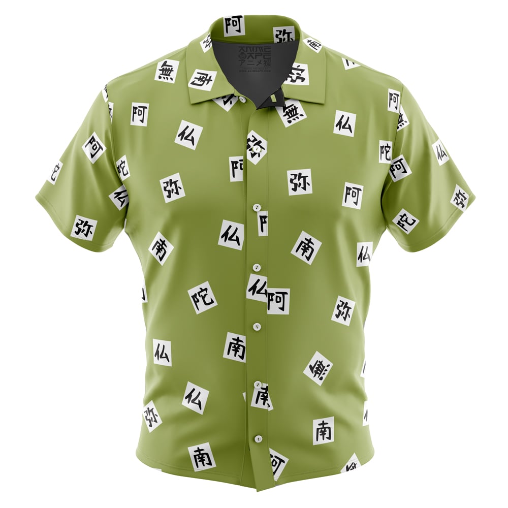 Gyomei Himejema Demon Slayer Button Up Hawaiian Shirt Vqplh.jpg